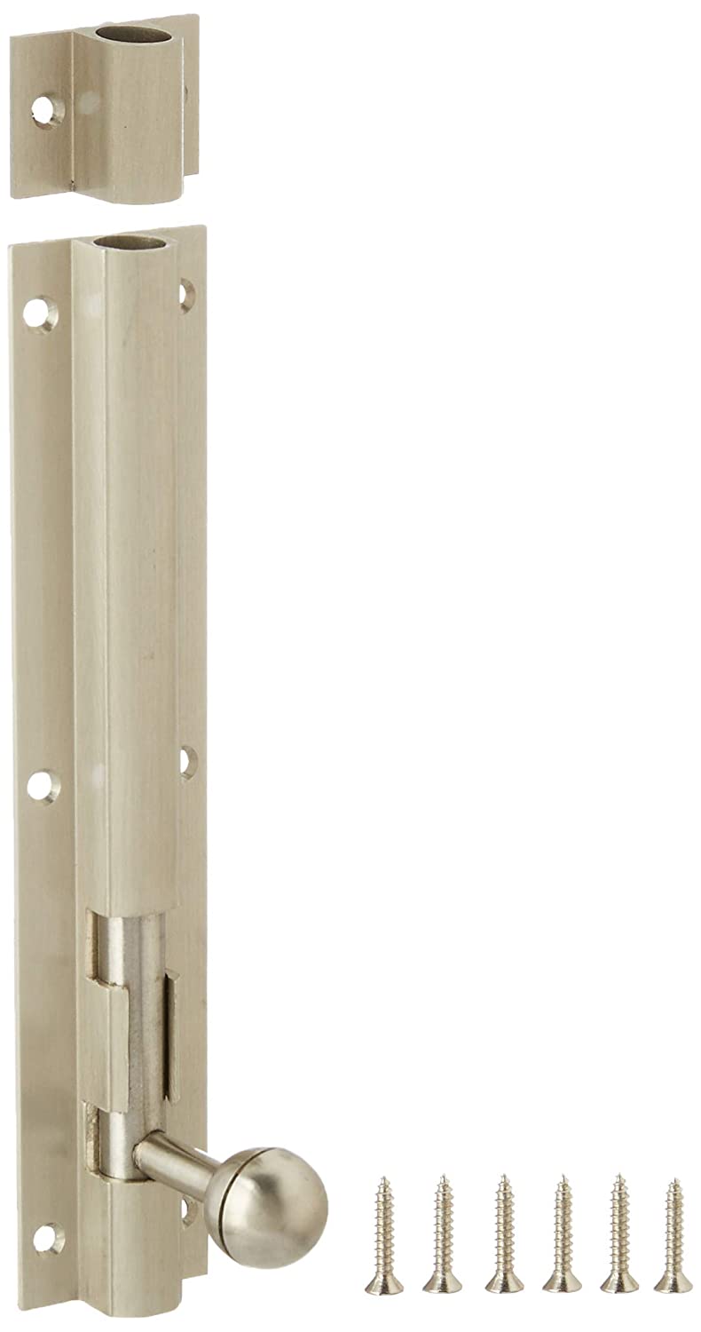 Aquieen TB654 SS 304 Tower Bolt Set Heavy (6", Gold)