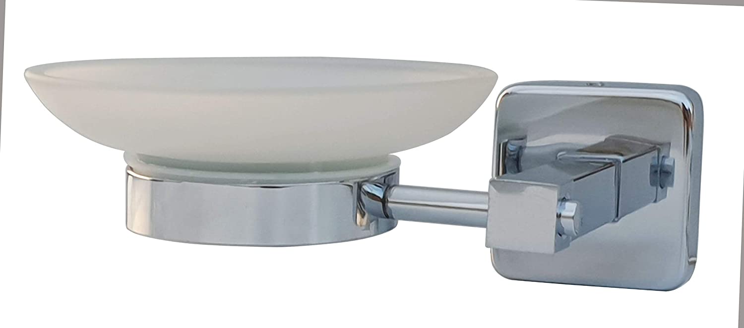 Aquieen Wall Mounted Soap Dish (Grade AISI SS 304) (Blanco)