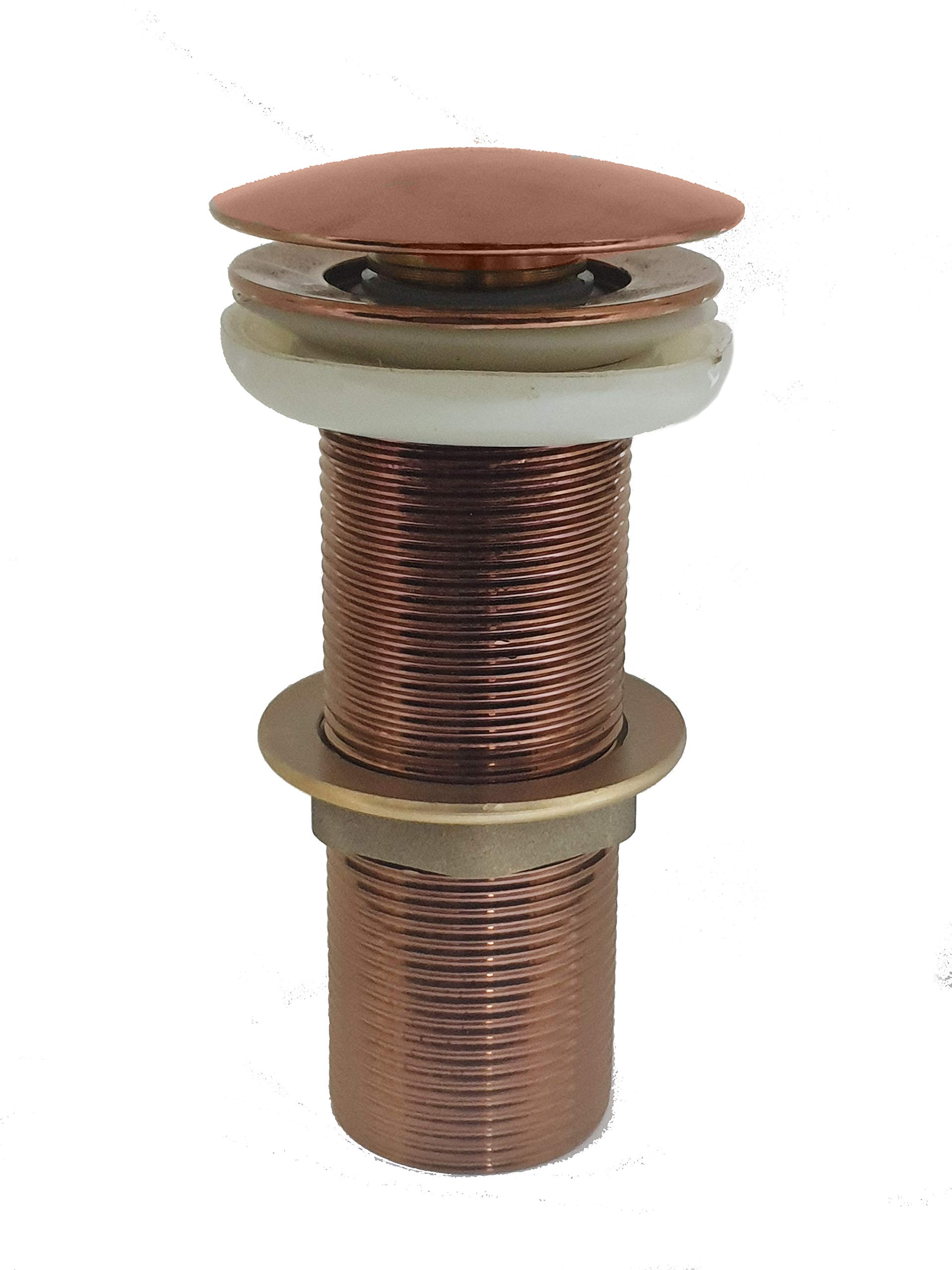 Aquieen Pop up Full Thread Waste Coupling 5" Rose Gold