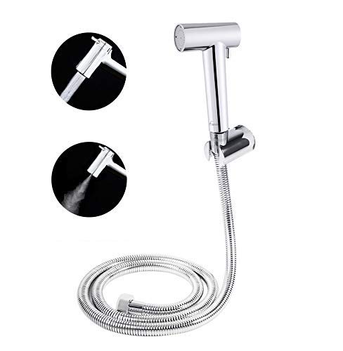 Aquieen Health Faucet Set with 1 Meter SS 304 Shower Tube & Hook (Mistique)