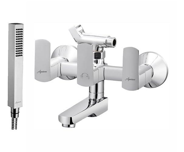 Aquieen Zura Wall Mixer with Clutch with Provision for Hand Shower & Connecting Legs