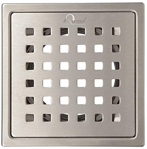 Aquieen Arrossa Matte SS 304 Grade Bathroom Floor Water Drain Grating