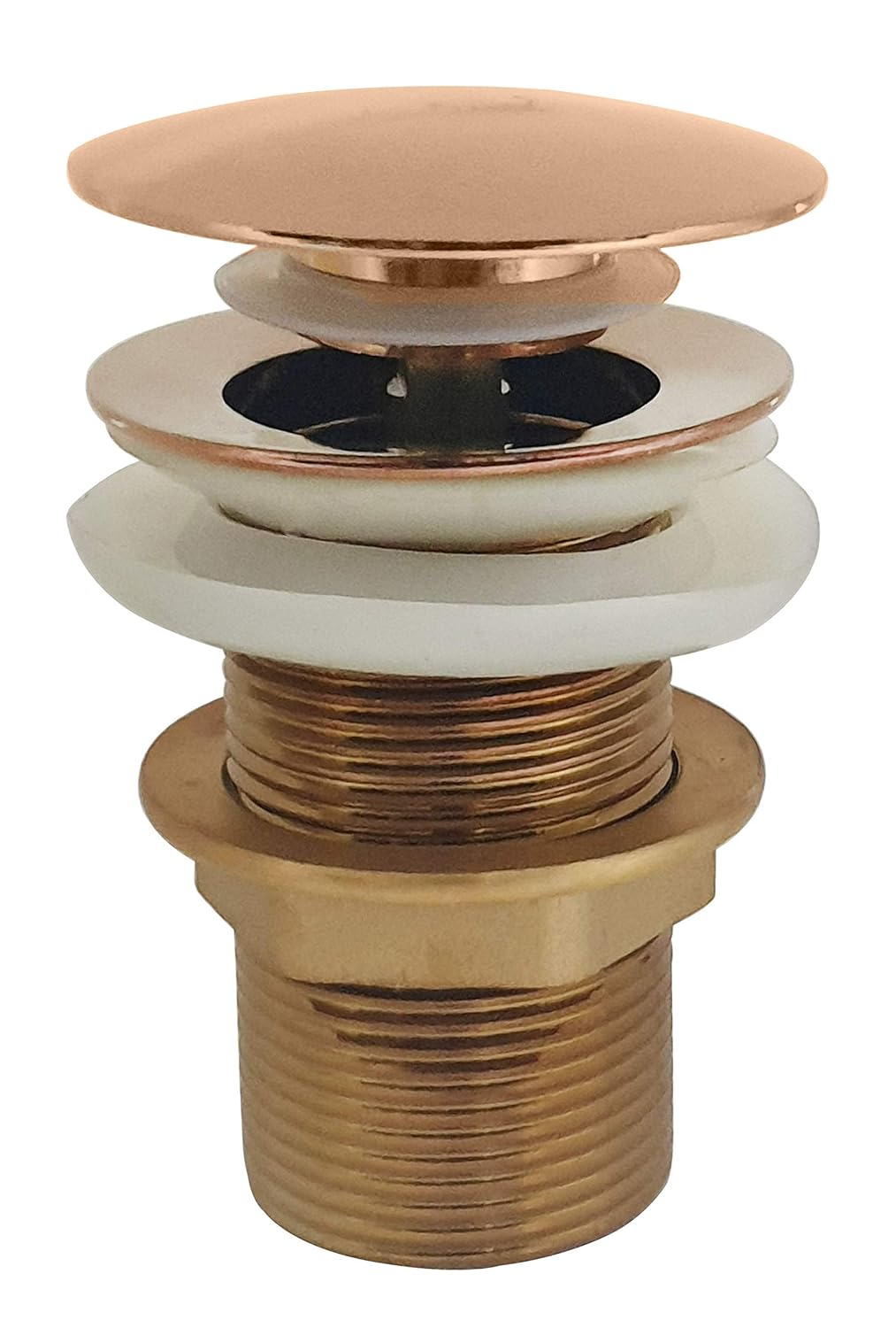 Aquieen Pop Up Full Thread Waste Coupling 32 MM (4", Rose Gold)