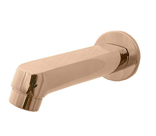 Aquieen Luxury Series Wall Mounted Spout with Wall Flange - Entice Collection (Rose Gold)