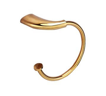 Aquieen Entice Wall Mounted Napkin Ring Brass (Gold)